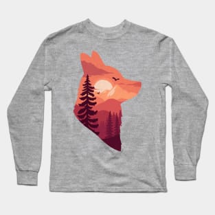 The Red Fox Long Sleeve T-Shirt